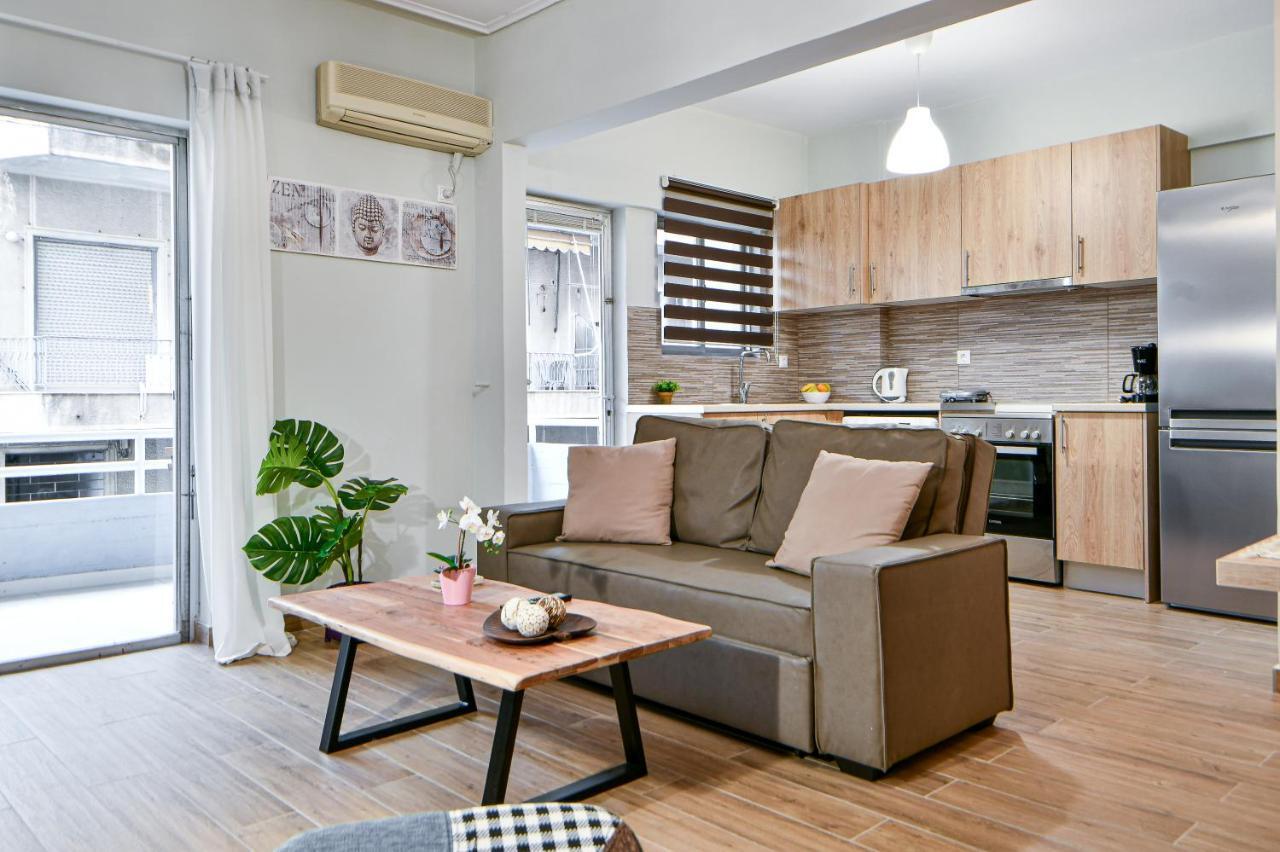 Comfy Home Next To Metro Athen Exterior foto